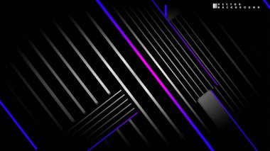 Soyut vektör arkaplanı. Geometrik Çizgiler - Yaratıcı ve İlham Tasarımı