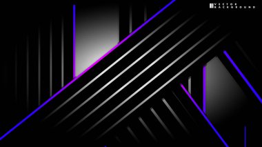 Soyut vektör arkaplanı. Geometrik Çizgiler - Yaratıcı ve İlham Tasarımı