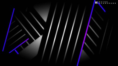 Soyut vektör arkaplanı. Geometrik Çizgiler - Yaratıcı ve İlham Tasarımı