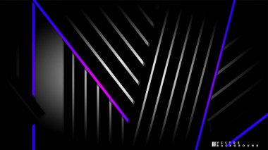 Soyut vektör arkaplanı. Geometrik Çizgiler - Yaratıcı ve İlham Tasarımı