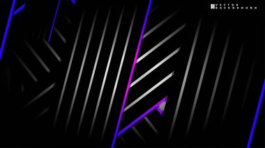 Soyut vektör arkaplanı. Geometrik Çizgiler - Yaratıcı ve İlham Tasarımı