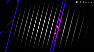 Soyut vektör arkaplanı. Geometrik Çizgiler - Yaratıcı ve İlham Tasarımı