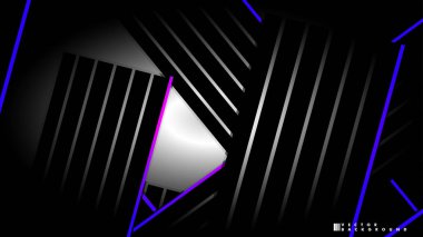 Soyut vektör arkaplanı. Geometrik Çizgiler - Yaratıcı ve İlham Tasarımı