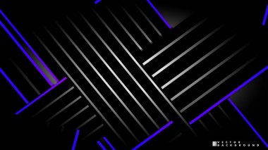 Soyut vektör arkaplanı. Geometrik Çizgiler - Yaratıcı ve İlham Tasarımı