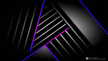 Soyut vektör arkaplanı. Geometrik Çizgiler - Yaratıcı ve İlham Tasarımı