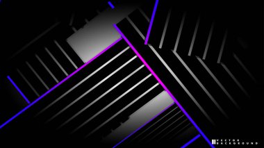 Soyut vektör arkaplanı. Geometrik Çizgiler - Yaratıcı ve İlham Tasarımı