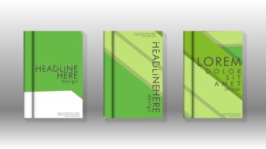 Kapak kitabı kavramı soyut geometrik arka plan renk ve şekillerin bir kombinasyonu ile