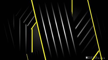 Soyut vektör arkaplanı. Geometrik Çizgiler - Yaratıcı ve İlham Tasarımı