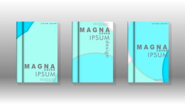 Posterler, kapaklar, broşürler, şirket yıllık iş, vb için soyut daire şekil arka planlar.