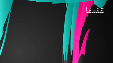 Renkli geometrik arka planlar. Basit form kompozisyonu. Eps10 vektör şablonu