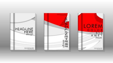 Arka kapak sıvı elemanları ile. Tasarım kavramı kitap. Fütüristik iş düzeni. Dijital poster şablonu. Tasarlamak vektör - eps10