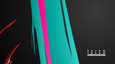 Renkli geometrik arka planlar. Basit form kompozisyonu. Eps10 vektör şablonu