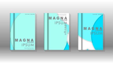 Posterler, kapaklar, broşürler, şirket yıllık iş, vb için soyut daire şekil arka planlar.