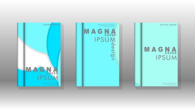Kurumsal iş yıllık rapor kitap kapağı broşür el ilanı posteri için soyut düşük daire şekil arka plan. Eps10 vektör şablonu