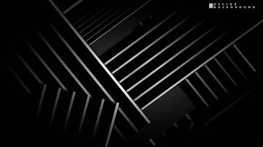 Soyut vektör arka planı. Geometrik Çizgiler