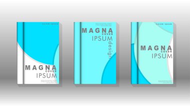 Posterler, kapaklar, broşürler, şirket yıllık iş, vb için soyut daire şekil arka planlar.