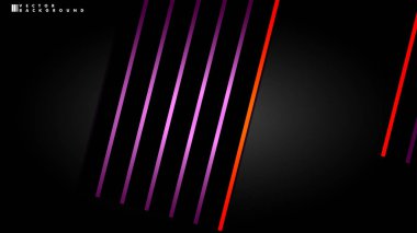 Soyut vektör arkaplanı. Geometrik Çizgiler - Yaratıcı ve İlham Tasarımı