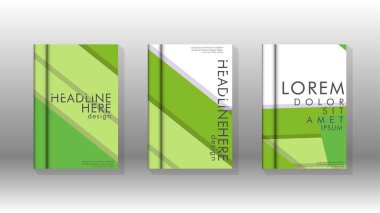 Kapak kitabı kavramı soyut geometrik arka plan renk ve şekillerin bir kombinasyonu ile