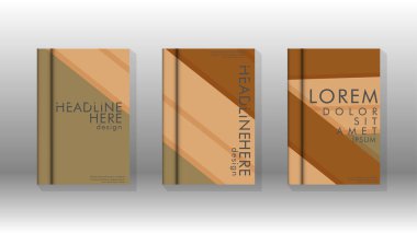 Kapak kitabı kavramı soyut geometrik arka plan renk ve şekillerin bir kombinasyonu ile