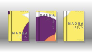 Posterler, kapaklar, broşürler, şirket yıllık iş, vb için soyut daire şekil arka planlar.