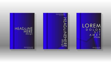 Soyut vektör düzeni arka planı. Broşürler, yıllık, dergi, vektör şablonları vb. için.