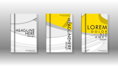 Arka kapak sıvı elemanları ile. Tasarım kavramı kitap. Fütüristik iş düzeni. Dijital poster şablonu. Tasarlamak vektör - eps10