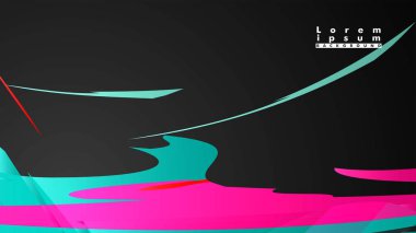 Renkli geometrik arka planlar. Basit form kompozisyonu. Eps10 vektör şablonu