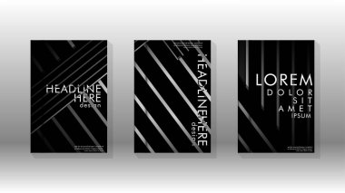 Geometrik tasarım arka planlı kapak kitabı.