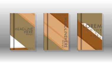 Kapak kitabı kavramı soyut geometrik arka plan renk ve şekillerin bir kombinasyonu ile