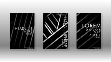 Geometrik tasarım arka planlı kapak kitabı.