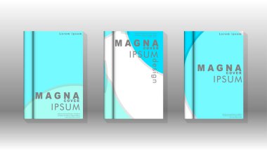 Minimal vektör tasarımı kapsar. Yuvarlak şekiller kompozisyon. Eps10 vektör şablonu