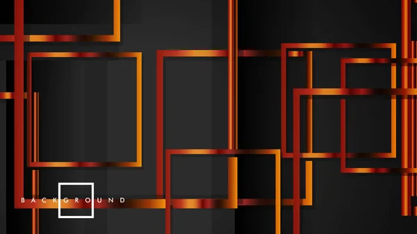 Vector moderne abstracte pleinen achtergronden. met een kleur verloop in zwart en metaal. EPS 10 template — Stockvector