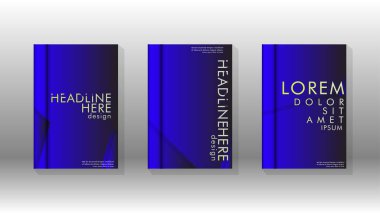 Soyut vektör düzeni arka planı. Broşürler, yıllık, dergi, vektör şablonları vb. için.