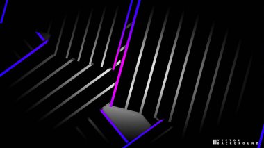 Soyut vektör arkaplanı. Geometrik Çizgiler - Yaratıcı ve İlham Tasarımı