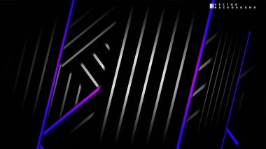 Soyut vektör arkaplanı. Geometrik Çizgiler - Yaratıcı ve İlham Tasarımı