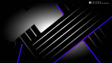 Soyut vektör arkaplanı. Geometrik Çizgiler - Yaratıcı ve İlham Tasarımı