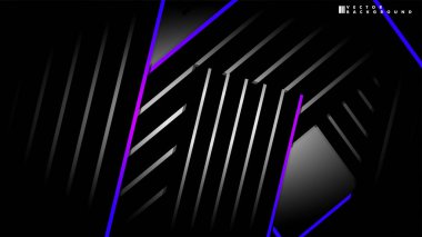 Soyut vektör arkaplanı. Geometrik Çizgiler - Yaratıcı ve İlham Tasarımı