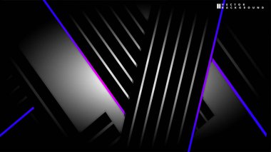 Soyut vektör arkaplanı. Geometrik Çizgiler - Yaratıcı ve İlham Tasarımı