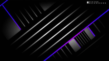 Soyut vektör arkaplanı. Geometrik Çizgiler - Yaratıcı ve İlham Tasarımı