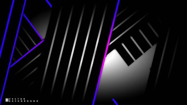 Soyut vektör arkaplanı. Geometrik Çizgiler - Yaratıcı ve İlham Tasarımı