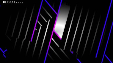 Soyut vektör arkaplanı. Geometrik Çizgiler - Yaratıcı ve İlham Tasarımı