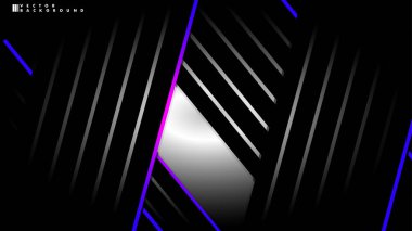 Soyut vektör arkaplanı. Geometrik Çizgiler - Yaratıcı ve İlham Tasarımı