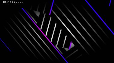 Soyut vektör arkaplanı. Geometrik Çizgiler - Yaratıcı ve İlham Tasarımı