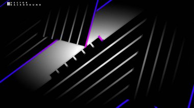 Soyut vektör arkaplanı. Geometrik Çizgiler - Yaratıcı ve İlham Tasarımı