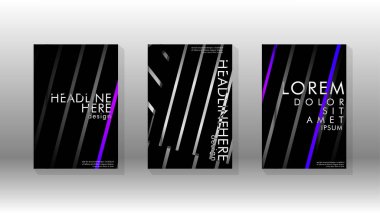 Geometrik tasarım arka planlı kapak kitabı.