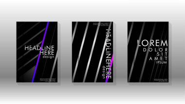 Geometrik tasarım arka planlı kapak kitabı.