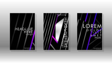 Geometrik tasarım arka planlı kapak kitabı.