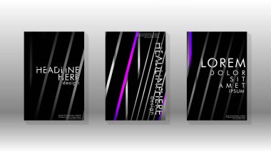 Geometrik tasarım arka planlı kapak kitabı.