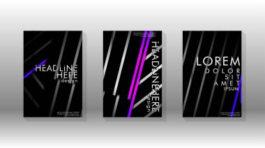 Geometrik tasarım arka planlı kapak kitabı.