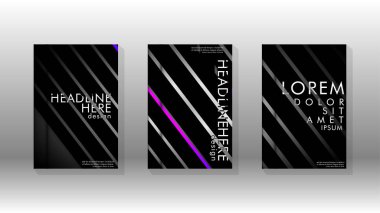 Geometrik tasarım arka planlı kapak kitabı.